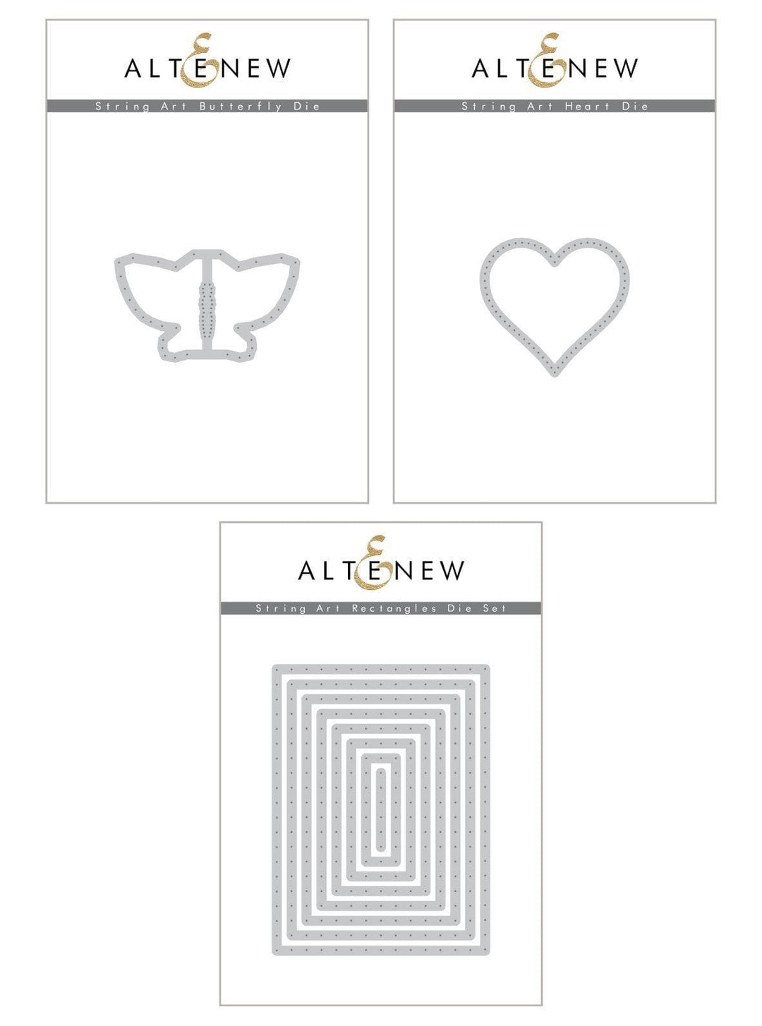 Altenew Die Bundle String Art Die Bundle