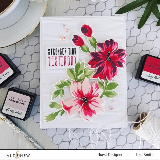 Altenew Die & Stencil Bundle Bitterroot Flower Layering Stencil & Die Bundle