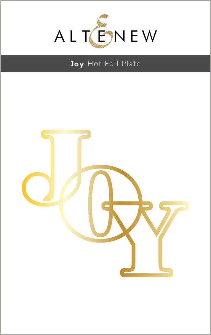 Altenew Die & Stencil & Hot Foil Plate Bundle Joy