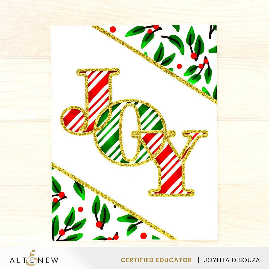 Altenew Die & Stencil & Hot Foil Plate Bundle Joy