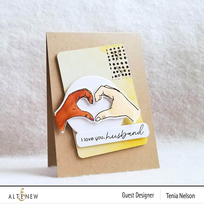 Part A-Glitz Art Craft Co.,LTD Dies A Little Bit of Love Die Set