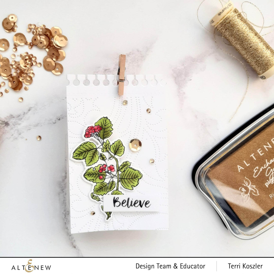Part A-Glitz Art Craft Co.,LTD Dies Acai Berry Branch Die