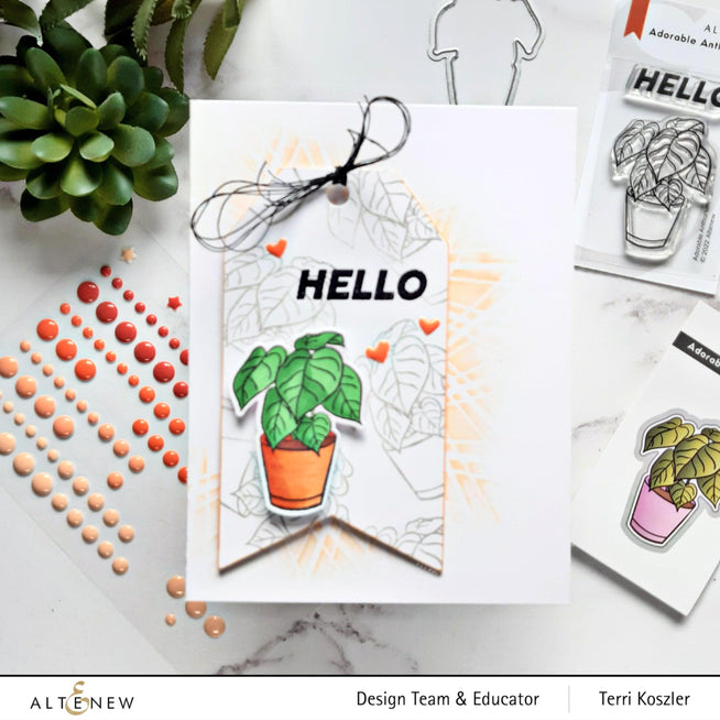 Part A-Glitz Art Craft Co.,LTD Dies Adorable Anthurium Die Set