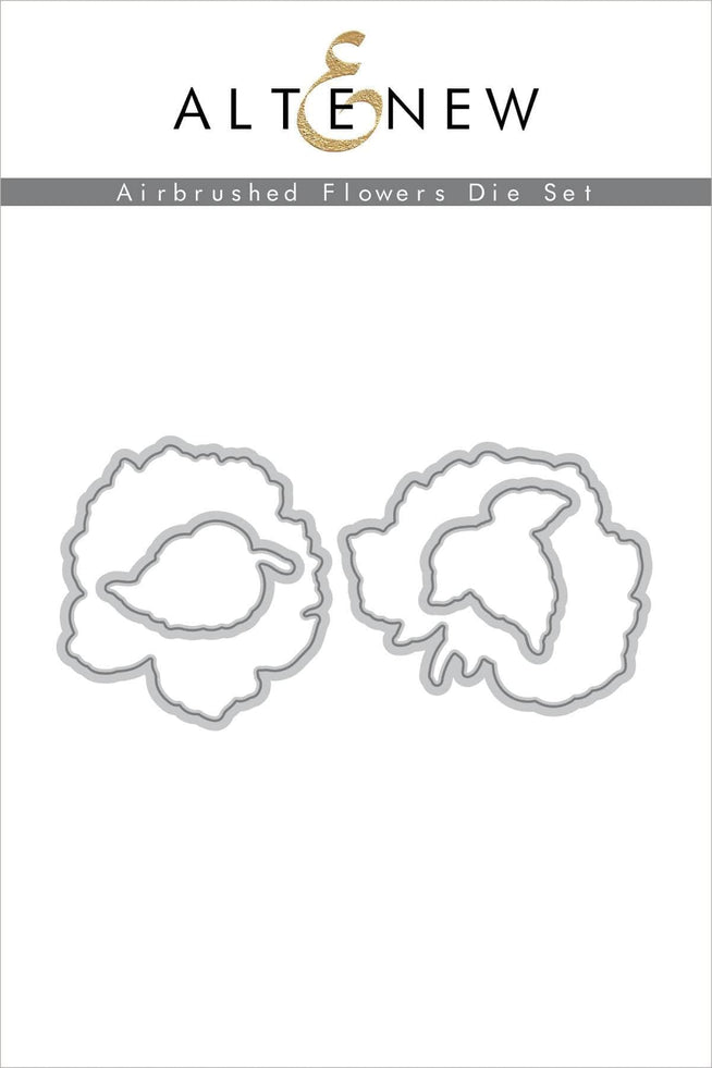 Part A-Glitz Art Craft Co.,LTD Dies Airbrushed Flowers Die Set