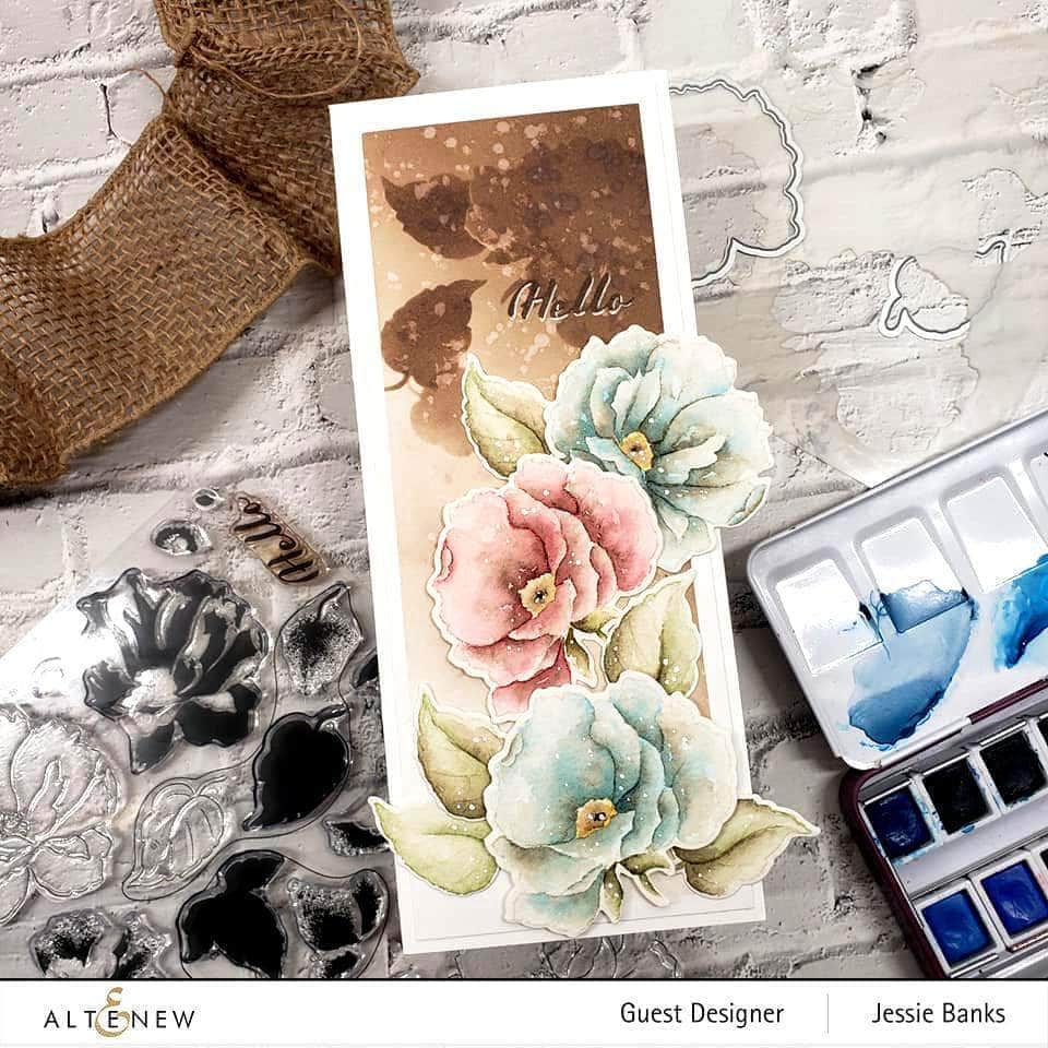 Part A-Glitz Art Craft Co.,LTD Dies Airbrushed Flowers Die Set