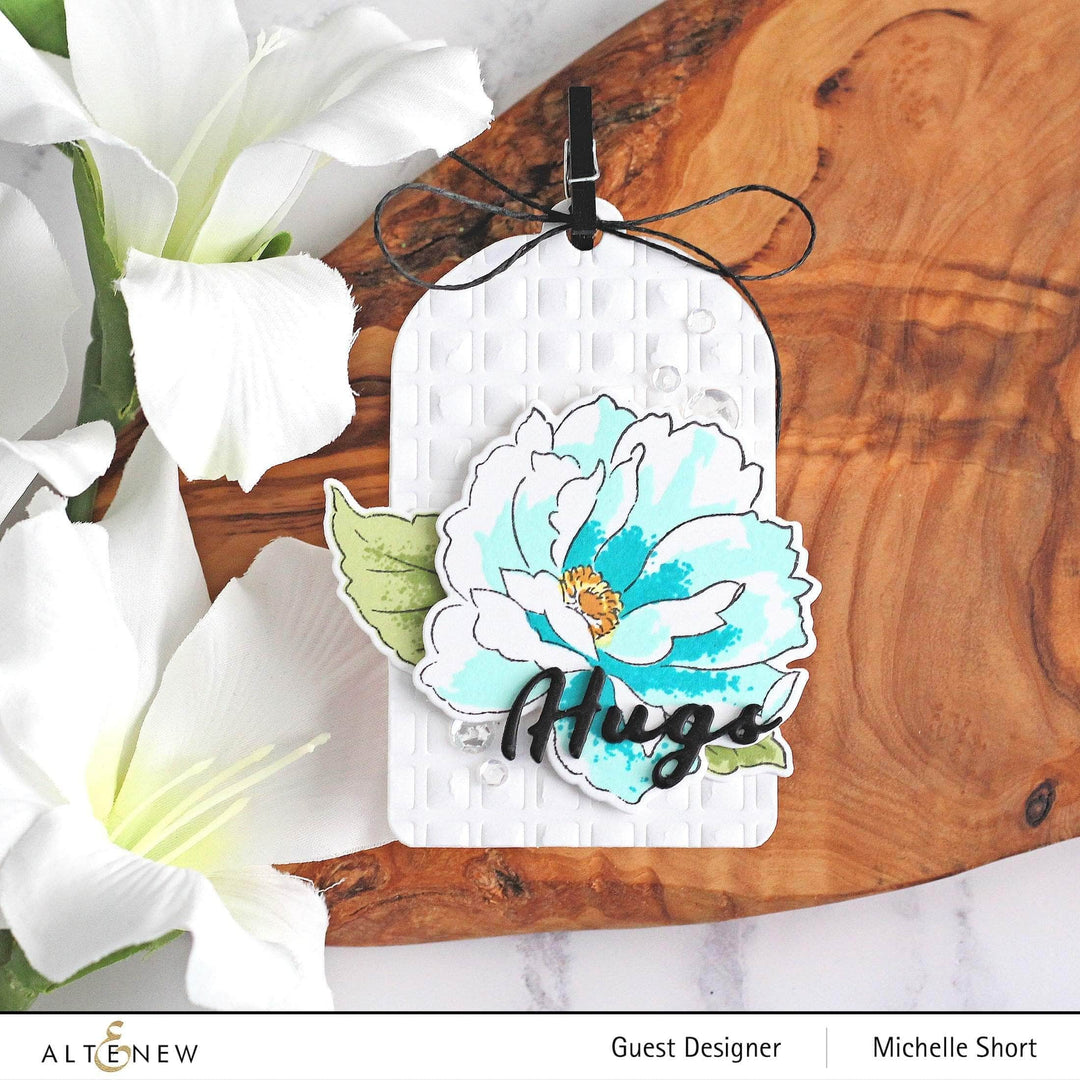 Part A-Glitz Art Craft Co.,LTD Dies Airbrushed Flowers Die Set