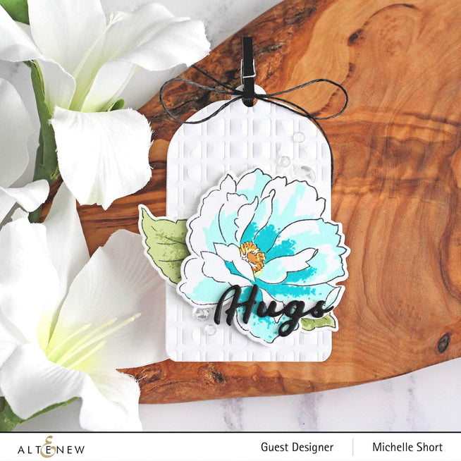 Part A-Glitz Art Craft Co.,LTD Dies Airbrushed Flowers Die Set