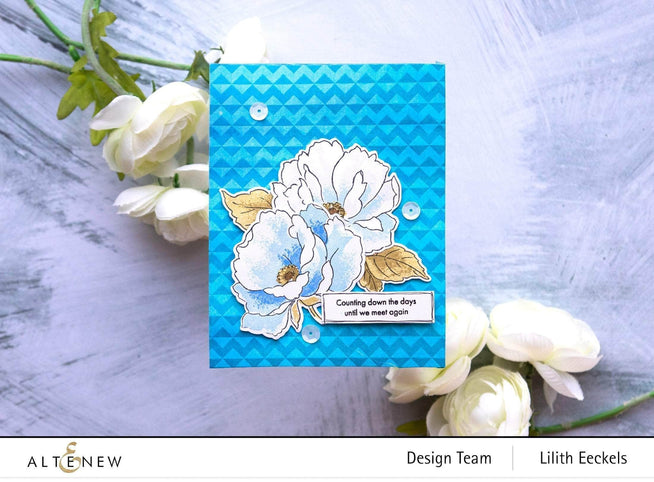 Part A-Glitz Art Craft Co.,LTD Dies Airbrushed Flowers Die Set