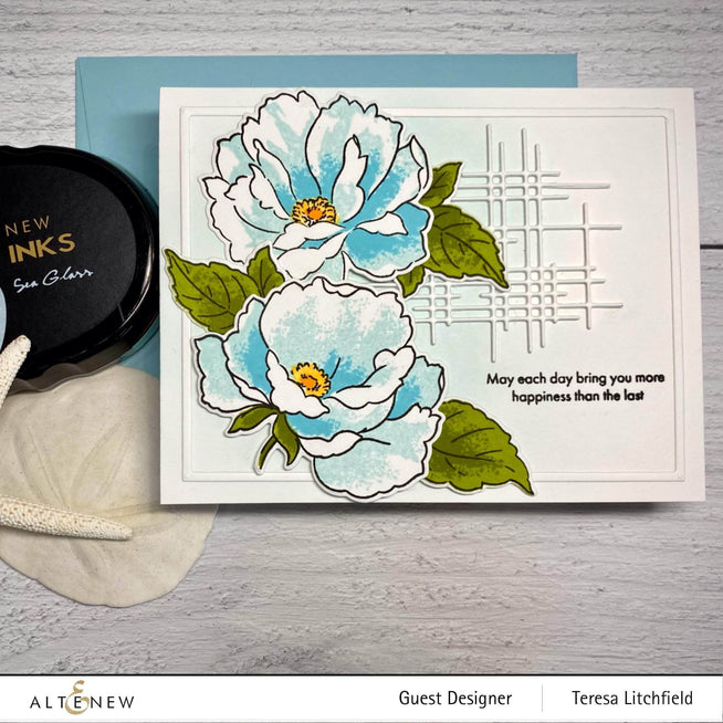 Part A-Glitz Art Craft Co.,LTD Dies Airbrushed Flowers Die Set