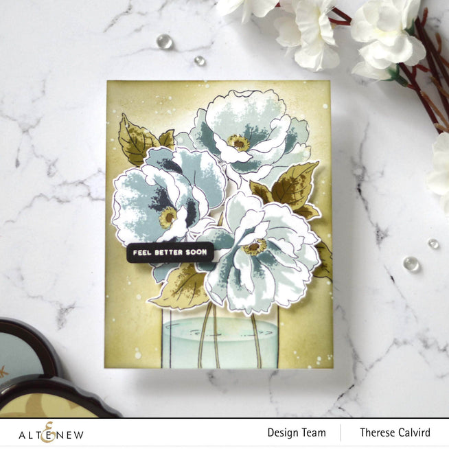 Part A-Glitz Art Craft Co.,LTD Dies Airbrushed Flowers Die Set