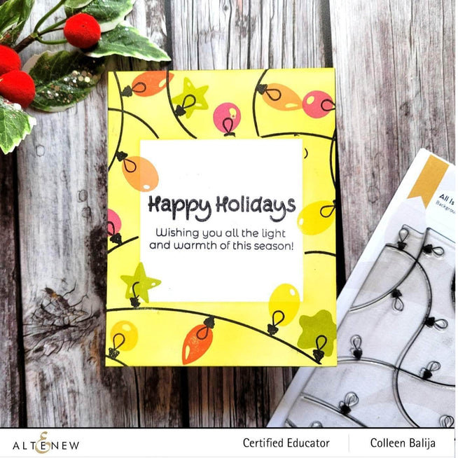 Part A-Glitz Art Craft Co.,LTD Dies All Is Bright Die Set