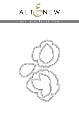 Part A-Glitz Art Craft Co.,LTD Dies Antique Roses Die Set