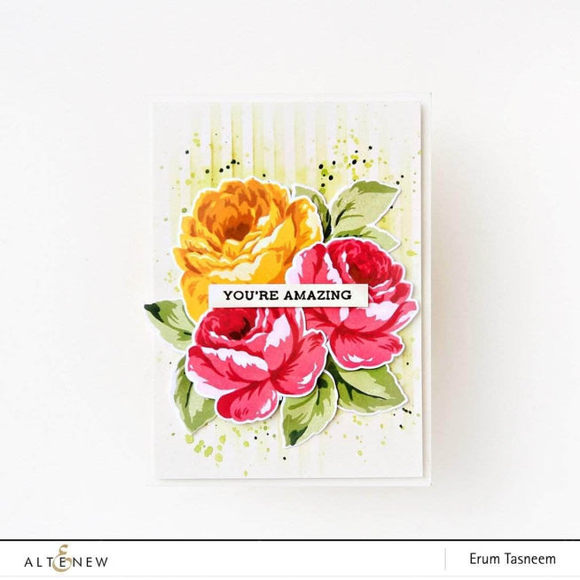 Part A-Glitz Art Craft Co.,LTD Dies Antique Roses Die Set