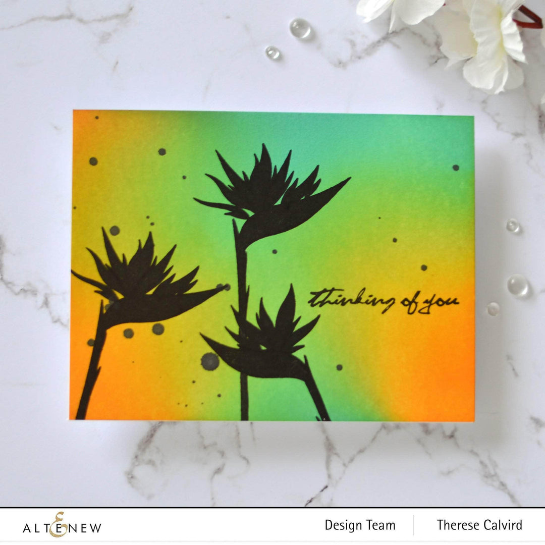 Part A-Glitz Art Craft Co.,LTD Dies Bird of Paradise Die Set