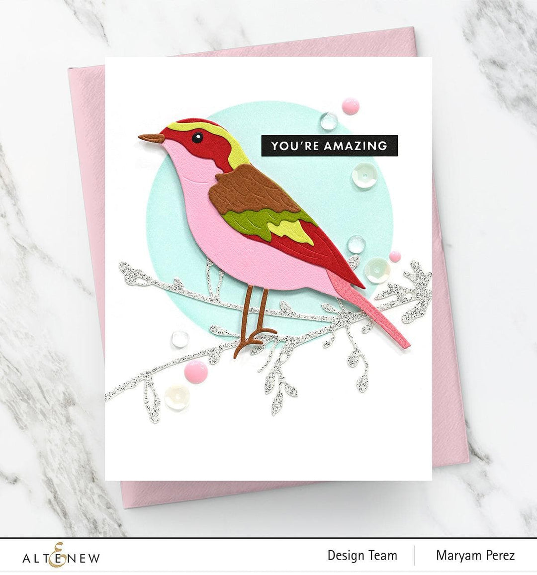 Part A-Glitz Art Craft Co.,LTD Dies Bird of the Mountain Die Set
