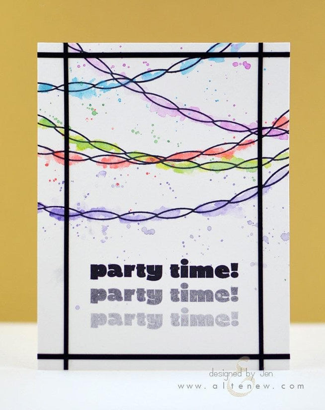 Part A-Glitz Art Craft Co.,LTD Dies Birthday Bash Die Set