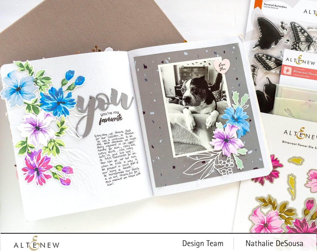 Part A-Glitz Art Craft Co.,LTD Dies Bitterroot Flower Die Set