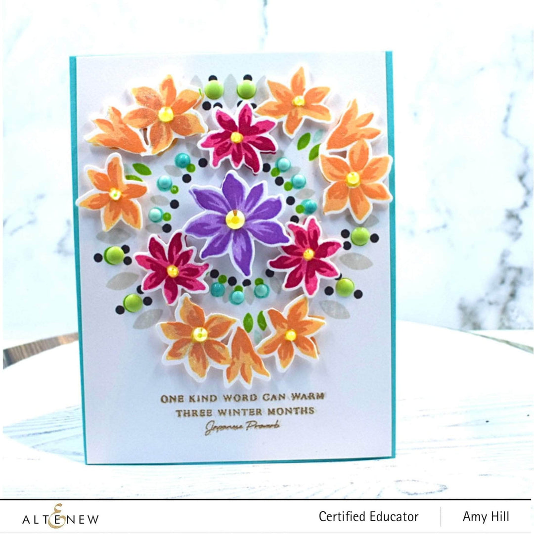 Part A-Glitz Art Craft Co.,LTD Dies Blissful Blossoms Die Set