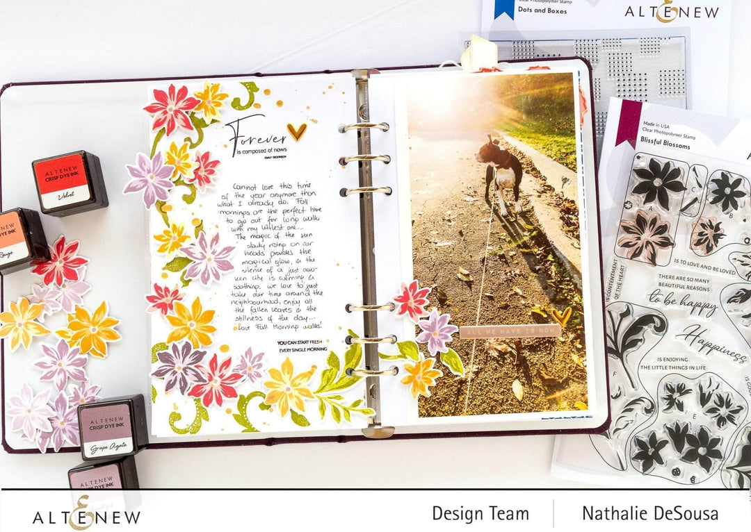 Part A-Glitz Art Craft Co.,LTD Dies Blissful Blossoms Die Set