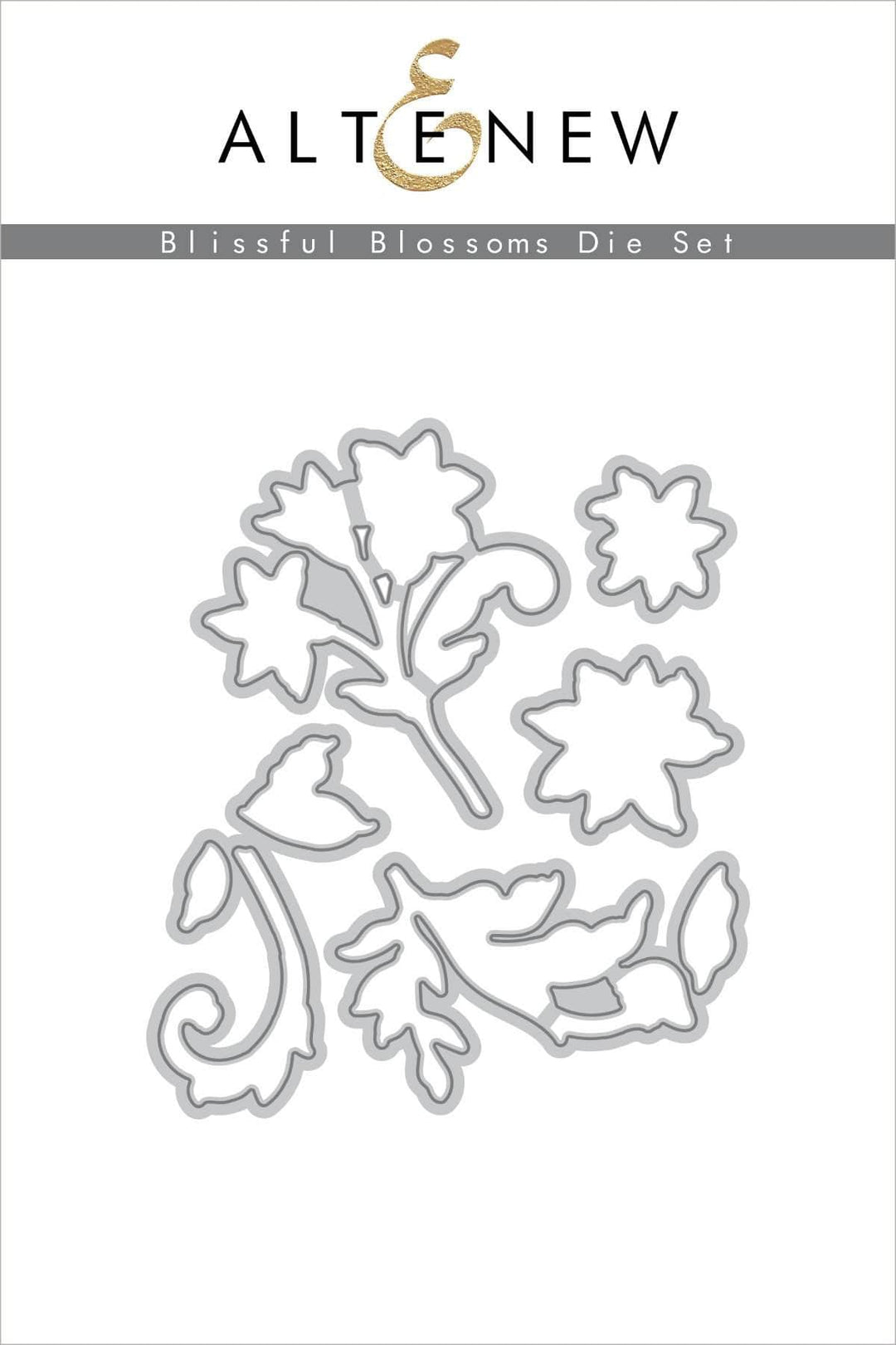 Part A-Glitz Art Craft Co.,LTD Dies Blissful Blossoms Die Set
