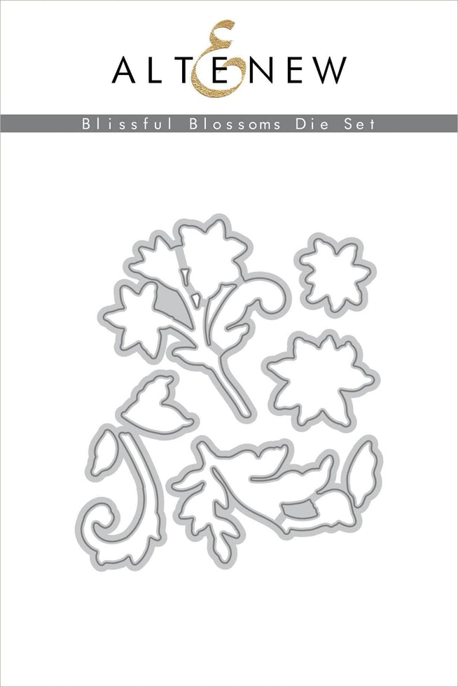 Part A-Glitz Art Craft Co.,LTD Dies Blissful Blossoms Die Set