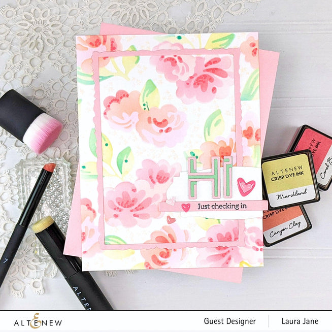 Part A-Glitz Art Craft Co.,LTD Dies Blobby Roses Die Set