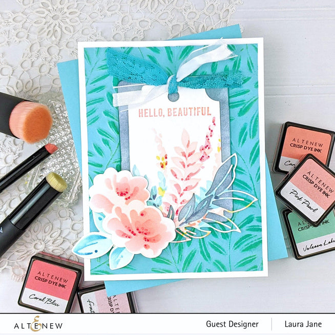 Part A-Glitz Art Craft Co.,LTD Dies Blobby Roses Die Set