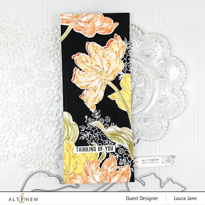 Part A-Glitz Art Craft Co.,LTD Dies Blooming Tulips Die Set