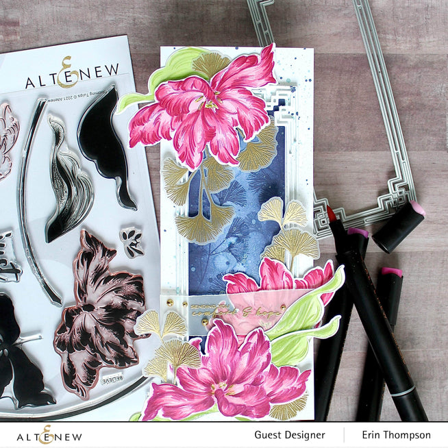 Part A-Glitz Art Craft Co.,LTD Dies Blooming Tulips Die Set