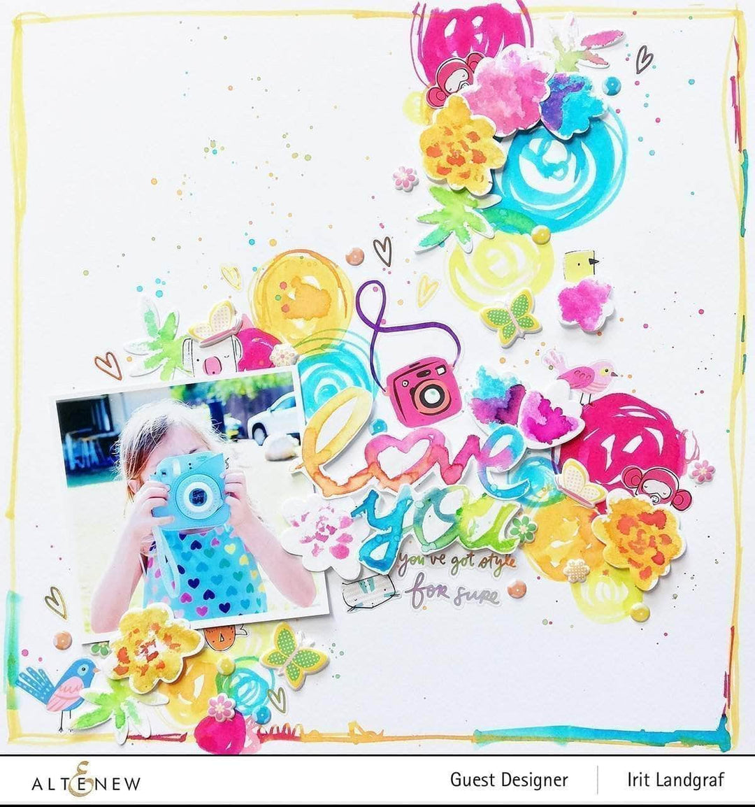 Part A-Glitz Art Craft Co.,LTD Dies Bold Bunch Die Set