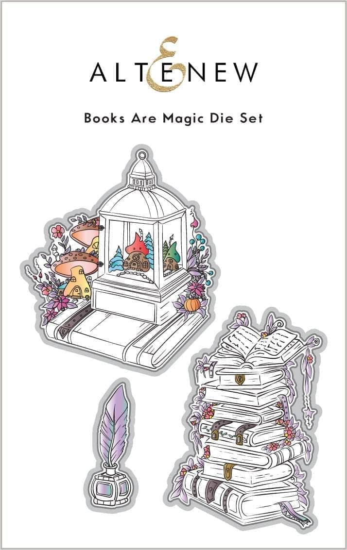 Part A-Glitz Art Craft Co.,LTD Dies Books Are Magic Die Set