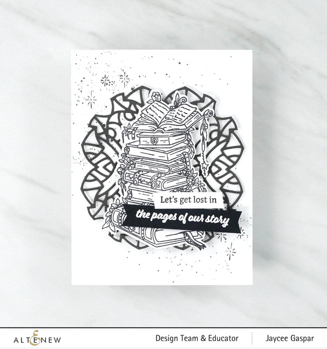 Part A-Glitz Art Craft Co.,LTD Dies Books Are Magic Die Set
