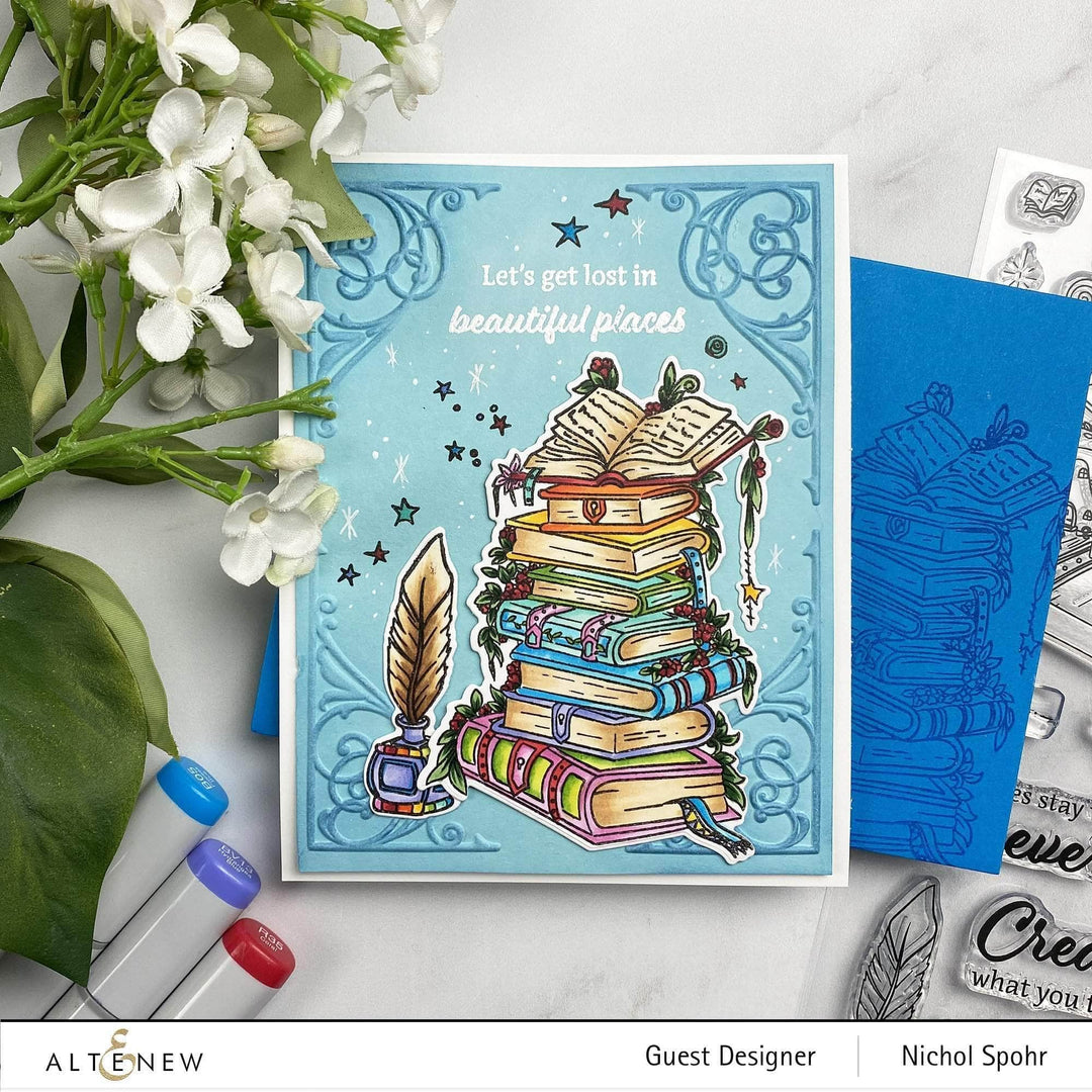 Part A-Glitz Art Craft Co.,LTD Dies Books Are Magic Die Set