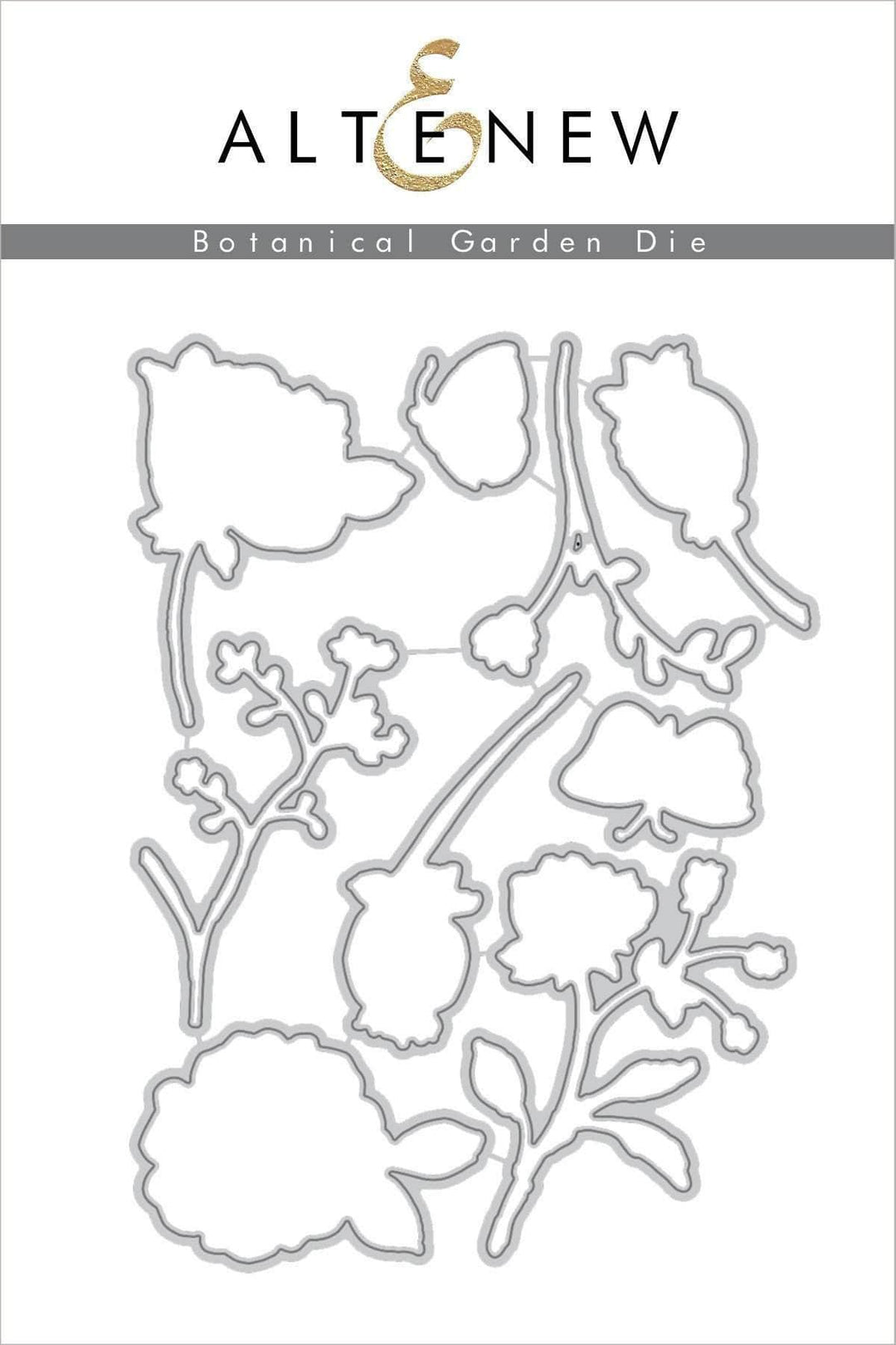 Part A-Glitz Art Craft Co.,LTD Dies Botanical Garden Die Set