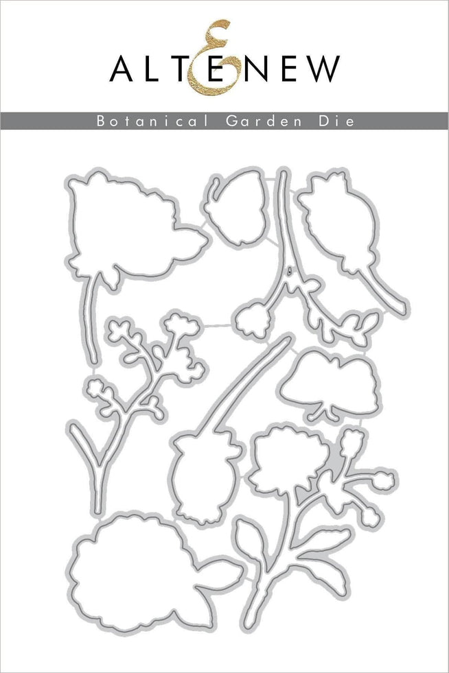 Part A-Glitz Art Craft Co.,LTD Dies Botanical Garden Die Set