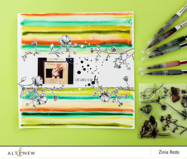Part A-Glitz Art Craft Co.,LTD Dies Botanical Garden Die Set