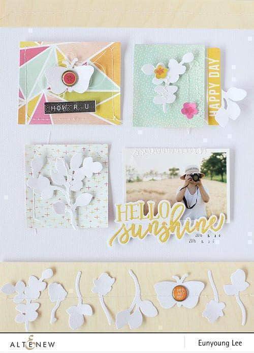 Part A-Glitz Art Craft Co.,LTD Dies Botanical Garden Die Set
