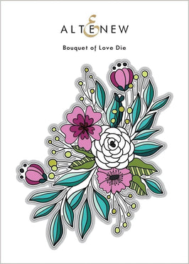 Part A-Glitz Art Craft Co.,LTD Dies Bouquet of Love Die Set