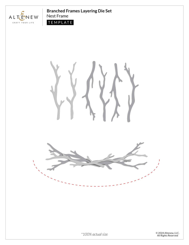 Branched Frames Die Set