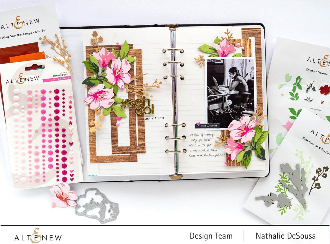 Part A-Glitz Art Craft Co.,LTD Dies Branches and Berries Die Set
