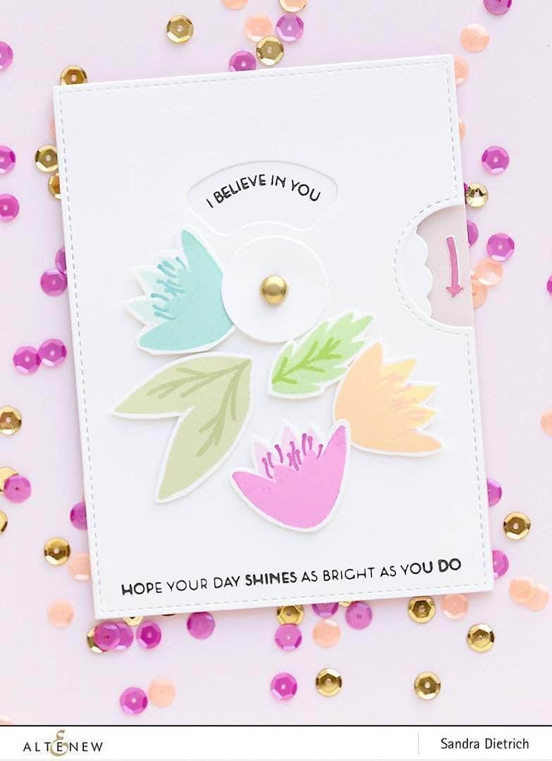 Part A-Glitz Art Craft Co.,LTD Dies Bright Blossoms Die Set