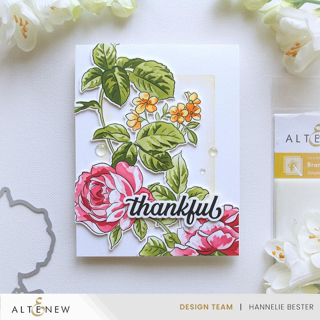 Build-A-Garden: Branching Roses Add-on Die Set