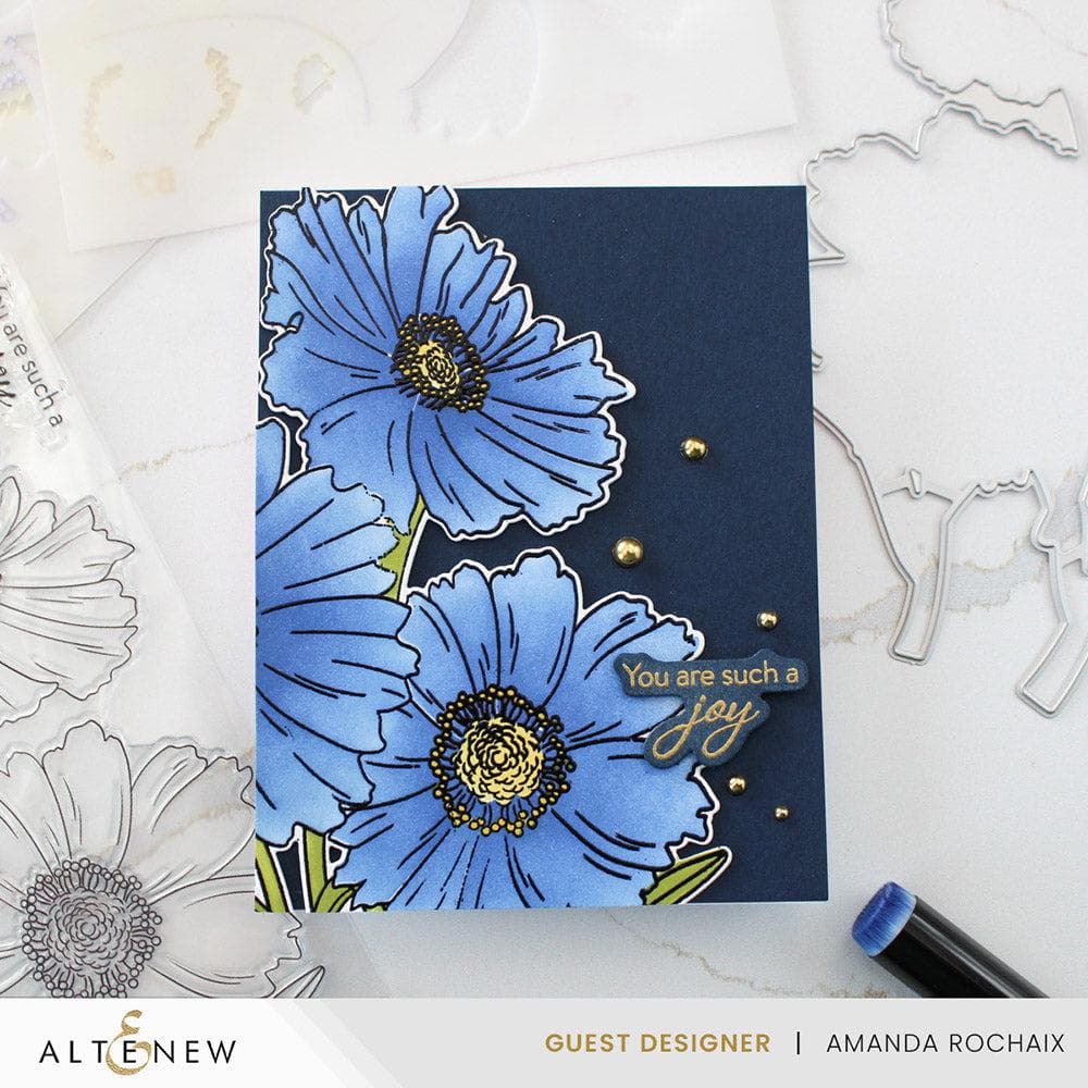 Part A-Glitz Art Craft Co.,LTD Dies Build-A-Garden: Cheerful Coreopses Add-on Die Set