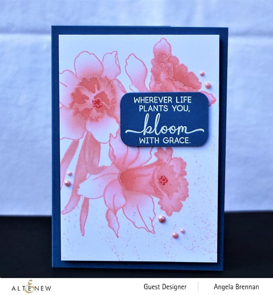 Part A-Glitz Art Craft Co.,LTD Dies Build-A-Garden: Daffodil Delight Add-on Die Set