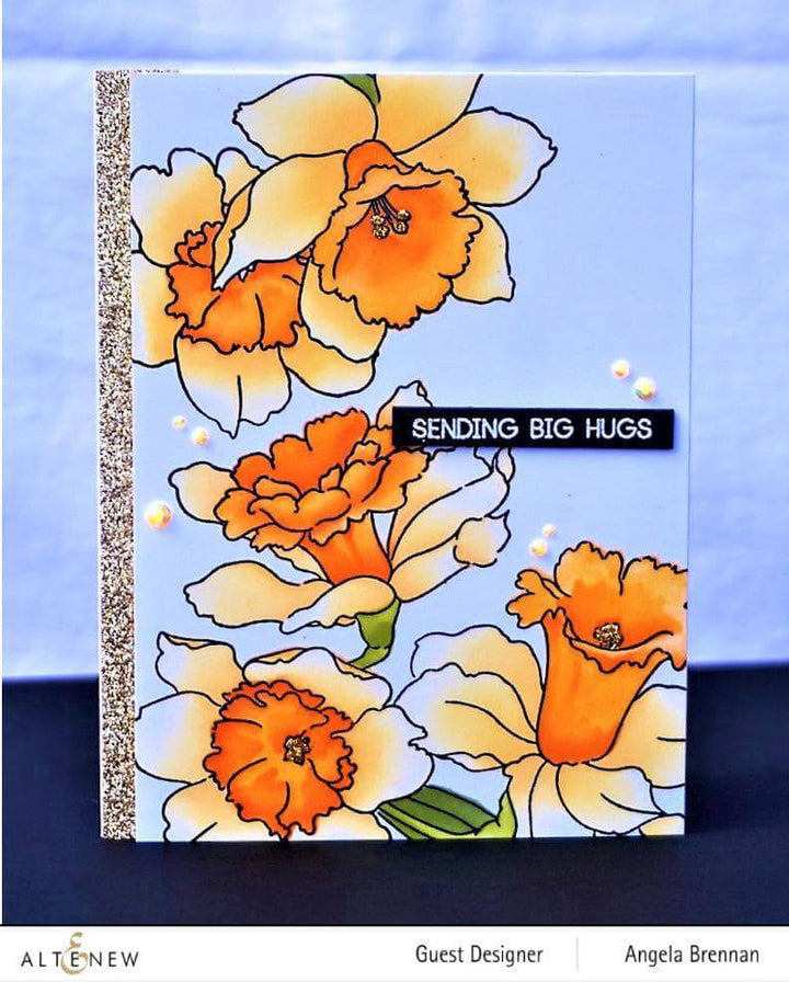 Part A-Glitz Art Craft Co.,LTD Dies Build-A-Garden: Daffodil Delight Add-on Die Set