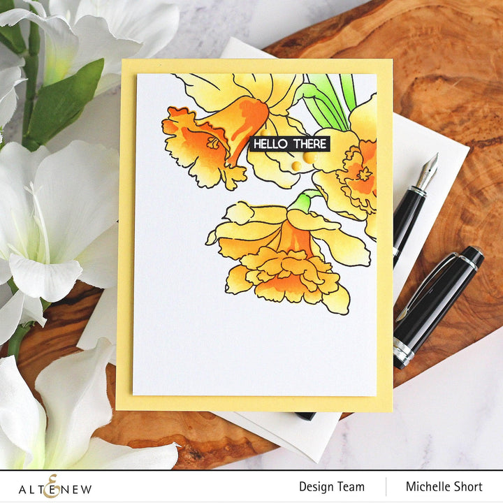 Part A-Glitz Art Craft Co.,LTD Dies Build-A-Garden: Daffodil Delight Add-on Die Set
