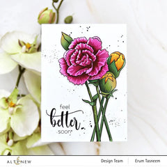 Part A-Glitz Art Craft Co.,LTD Dies Build-A-Garden: Grand Carnations Add-On Die Set