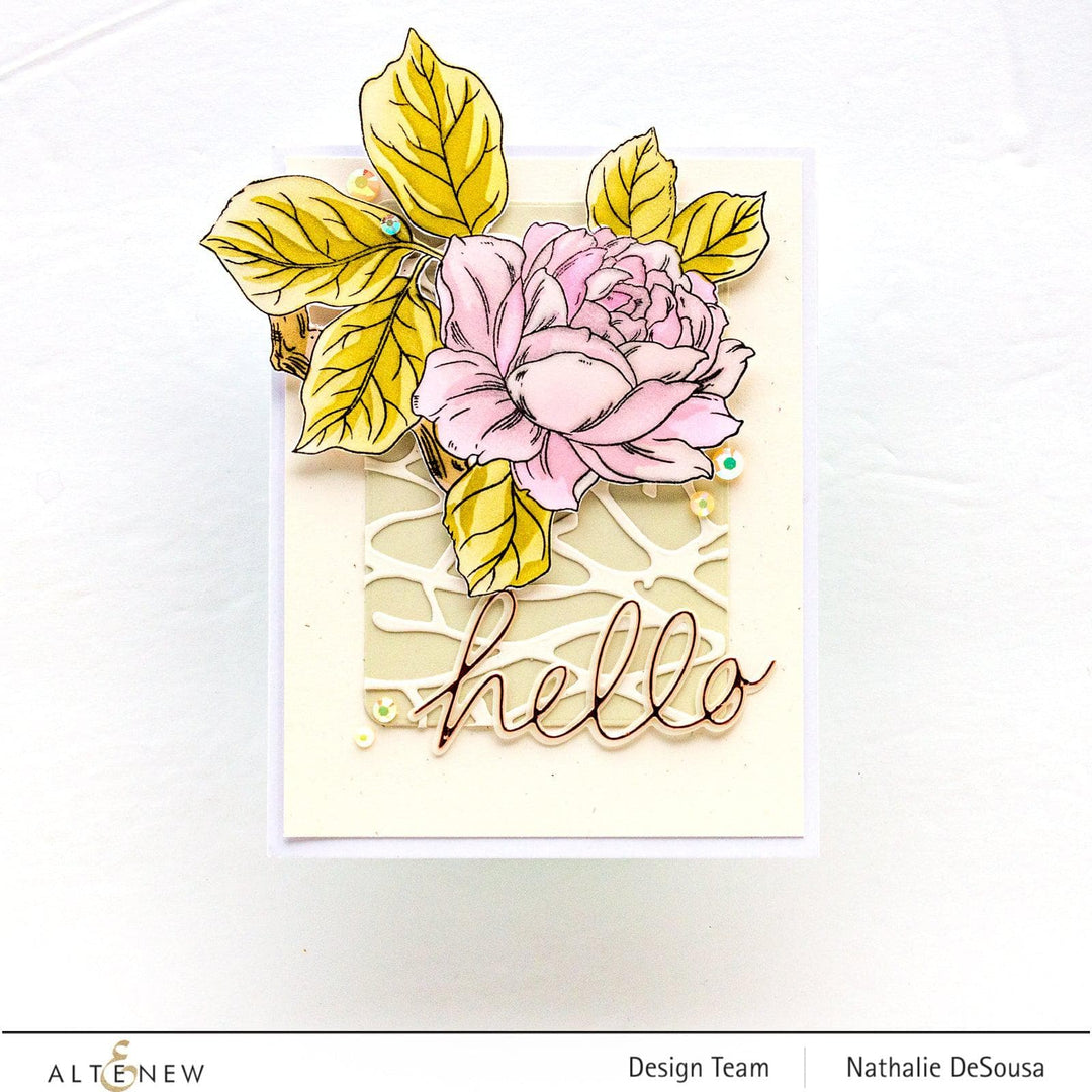 Part A-Glitz Art Craft Co.,LTD Dies Build-A-Garden: Magnificent Branch Add-on Die