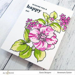 Part A-Glitz Art Craft Co.,LTD Dies Build-A-Garden: Rosa Gallica Add-On Die Set