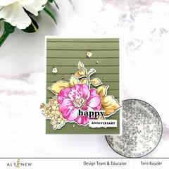Part A-Glitz Art Craft Co.,LTD Dies Build-A-Garden: Rosa Gallica Add-On Die Set